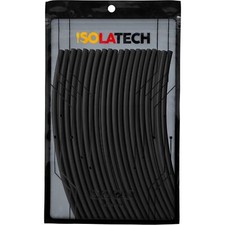 Schrumpfschlauch Set 21 ohne Kleber unbeschriftet Schwarz Sortiment viele Grö...