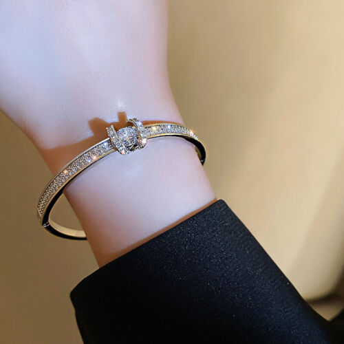Bracciale donna classico lusso alta qualità acciaio inox fibbia ad H SOLIDO - Foto 6 di 31