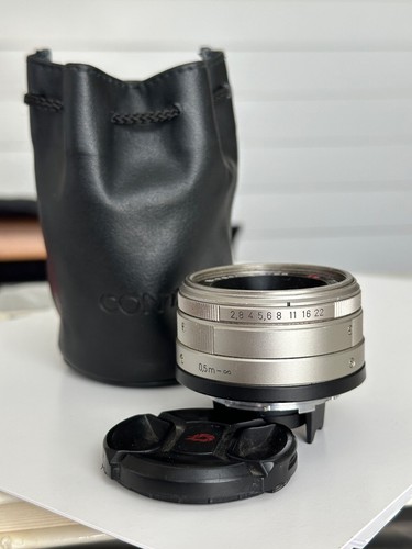 Contax G 28mm f2.8 Zeiss Biogon T* Lens Wide Angle for G2 & G1 (GOOD, Read) - Picture 5 of 5