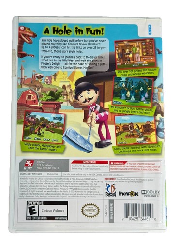 Nintendo Wii Intec Gamer Golf Club Bundle Box VERY RARE - Picture 10 of 16