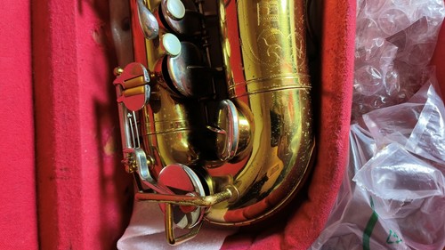 Vintage 1964 Buescher 400 Alto Saxophone & Original Case & Mouthpiece - Picture 3 of 24