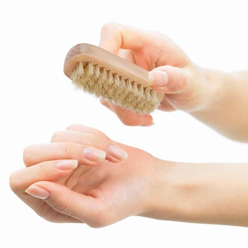 Cleaning Nail Fingernail Brush Wood 2 Side for Manicure Pedicure Women Kids 4... - Picture 5 of 7