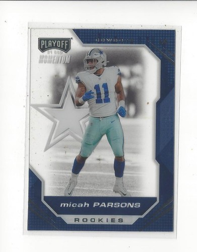 Chronicles Momentum #35 2021 Micah Parsons RC Rookie Cowboys - Imagen 1 de 1