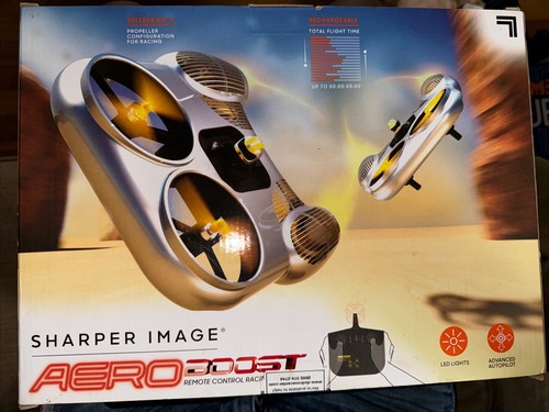Sharper Image Toy RC Aeroboost Racing Drone - Picture 2 of 2