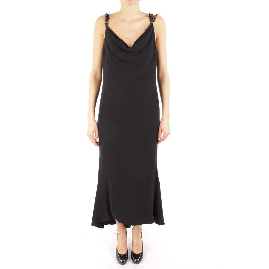 ARMANI COLLEZIONI Abendkleid Gr. 40 Schwarz Damen Dress Robe Seide ARMANI COLLEZIONI Abendkleid Gr. 40 Schwarz Damen Dress Robe Seide