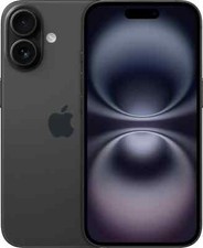 Apple Iphone 16 Black 128GB VERIZON Locked Very Good Condition