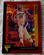 2020-21 Panini Flux BEN SIMMONS #133 Red Prizm Philadelphia 76ers