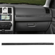 Carbon Fiber Interior Passenger Side Dash Cover Trim For 2008-2010 Chrysler 300