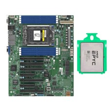 Supermicro H12SSL-i Motherboard  AMD EPYC 7542 CPU , 32 Cores 2,9 GHz 3,4 GHz