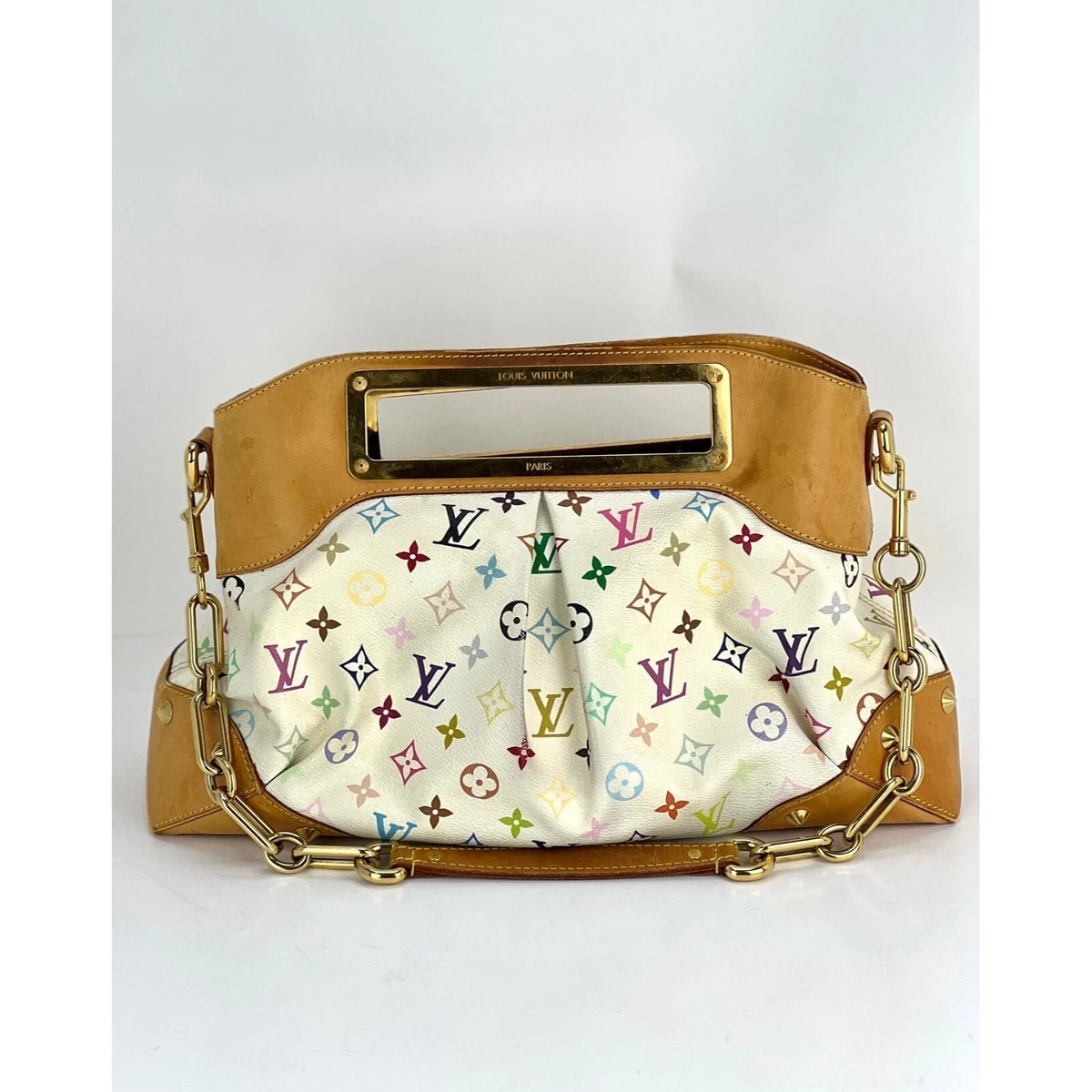 Louis Vuitton Monogram Multicolore Judy MM Clutch - FINAL SALE, Louis  Vuitton Handbags