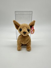 TY Beanie Babies Chihuahua Dog 1998 Rare Toy *TAGE Error*