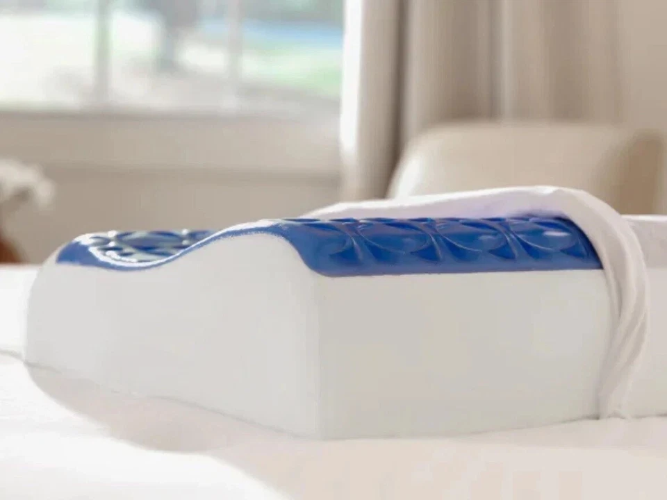 Sealy Cooling Gel Contour Memory Foam Pillow - Image 4 of 4