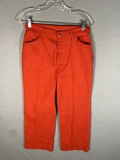 Vintage 1960  s Levi  s Orange Bell Bottom Flare Leg Pants  