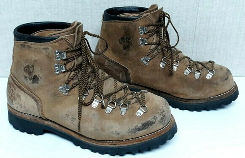 VASQUE - 30416 - Vintage Bergsteiger Wanderschuhe - Herren Größe 9,5 W - Bild 5 von 12