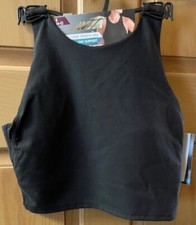 Avia Women's Low Support Crop Sports Bra - Size S  A- C  Black