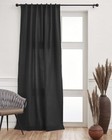 Solino Home Cotton Linen Curtain, Single Panle Curtain for Living Room, Bedroom