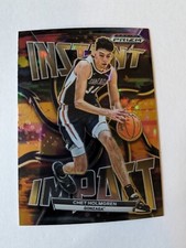 Chet Holmgren 2022 Prizm Draft Picks Instant Impact White Circles Prizm Gonzaga
