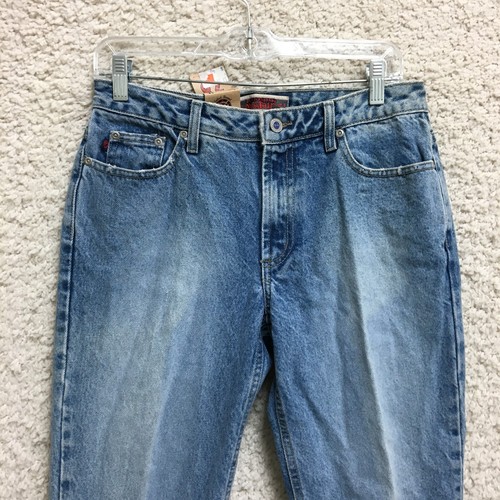 NEW Z Cavaricci Jeans 28 Womens Blue Denim Bootcut Mid Rise Medium Wash Casual - Picture 2 of 14