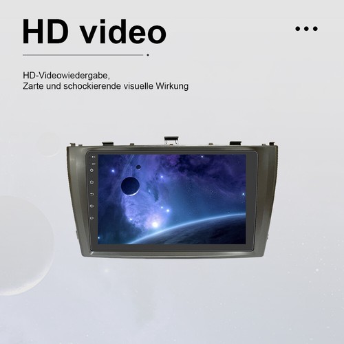 4+64G Android 13 Für Toyota Avensis T27 2008-2015 Carplay Autoradio 9" GPS NAVI - Bild 12 von 14