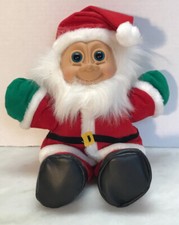RUSS Santa Troll Plush Hard Rubber Face Christmas Holiday Fun 13
