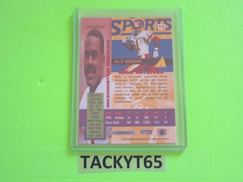 1994 PINNACLE FB CANTON BOUND SINGLE CARD(S) NRMT-MT - Picture 12 of 36