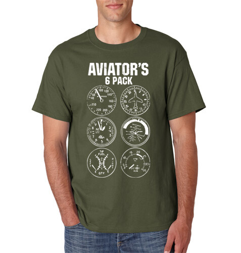 FLIEGER 6ER-PACK T-Shirt Pilot Drohne Flugzeug US Armee Luftwaffe Veteran lustiges T-Shirt - Bild 10 von 14