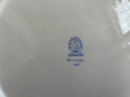 Herend Rothschild Vogel Geschirr 5-teilig Gedeck 1524+1520+1518+724 - Bild 5 von 17