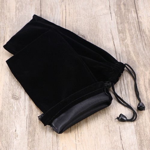 2 Pcs Drawstring Pouches Watch Storage Bag Travel Jewelry Folding - Picture 5 of 11