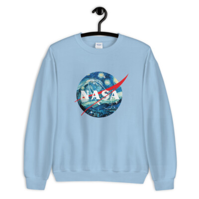 Starry night nasa sweatshirt Clearance