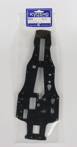 Vintage RC Auto Kyosho Aluminium Chassis NOS SP63 SP-63 GP10 Pure Ten GP-10 Spider - Bild 1 von 4