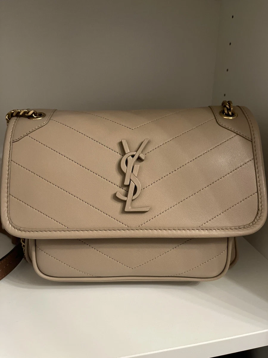 $3500 NEW SAINT LAURENT YSL MONOGRAM BABY NIKI CHAIN CROSSBODY BAG