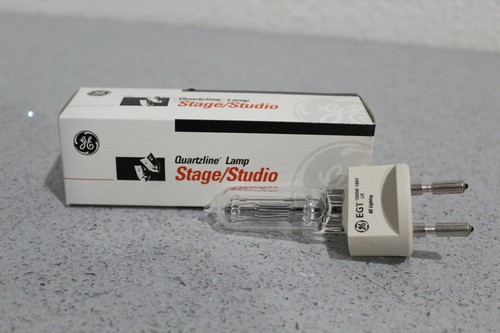 Genuine GE Quartzline EGT Q1000T7/4CL 1000W 120V Photo Stage Projection Lamp - Picture 1 of 3