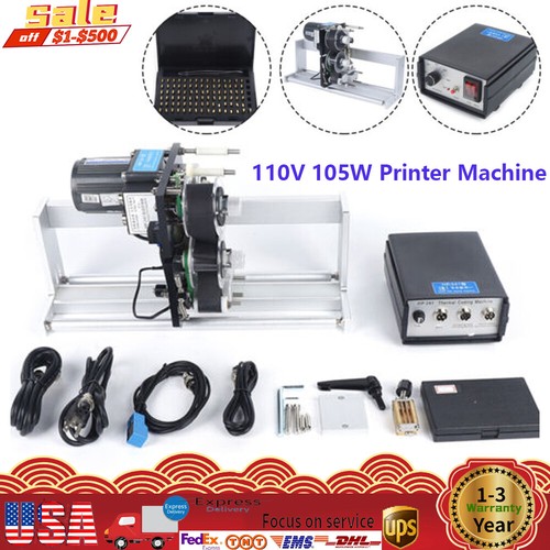 HP-241 Automatic Electric Hot Stamp Ribbon Code Printer Ribbon Coding Machine - Afbeelding 1 van 22