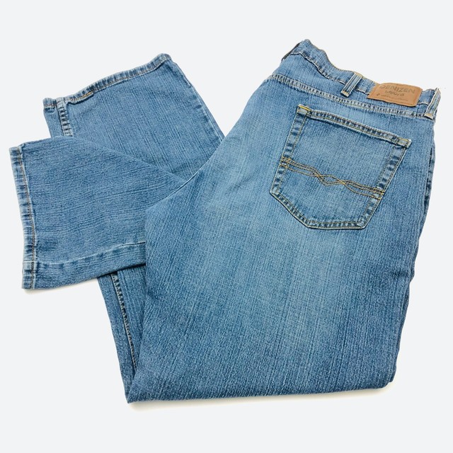 Denizen From Levi's 285 Relaxed Fit Men's Size 42x32 Medium Wash Blue Denim Jean | eBay