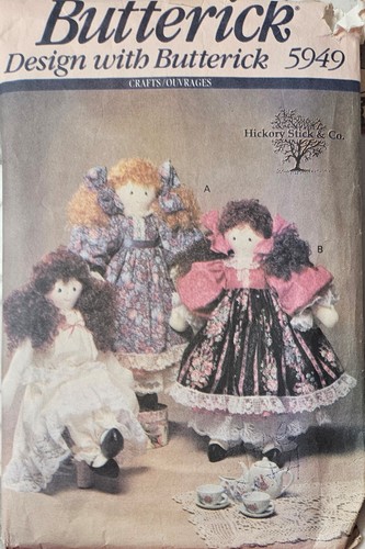 Butterick Schnittmuster Handarbeit Stofftier Plüsch Puppen Bären Haus + Sie wählen - Bild 154 von 205