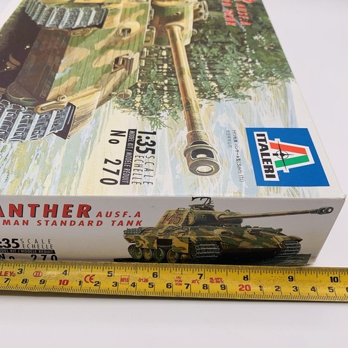 Kit de tanque de plástico Italeri 270 1/35 Panther Ausf.A pistas y barril mejorados - Imagen 19 de 19