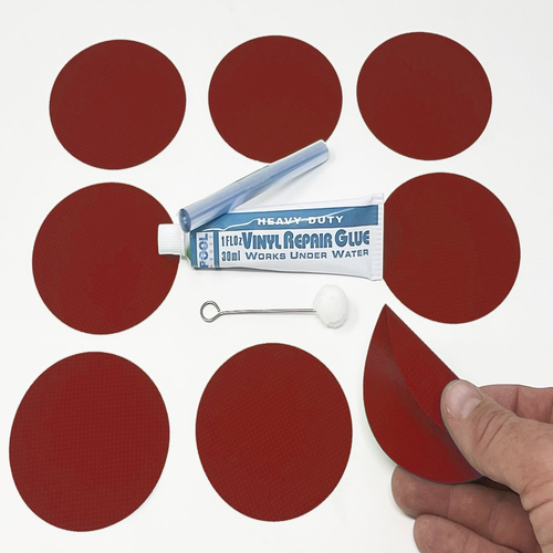 Heavy Duty POOL Vinyl Repair Patch Kit for Liner Repair; Glue and Patch eight - 第 2/6 張圖片