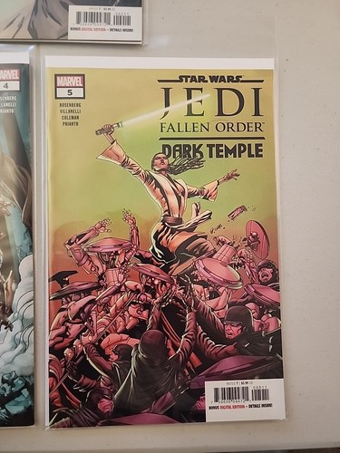 Marvel Comics: Star Wars- Jedi Fallen Order Dark Temple #1-5 Complete Set - Picture 6 of 6