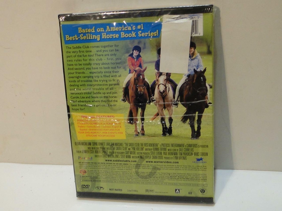 The Saddle Club - The First Adventure DVD NEW Sealed