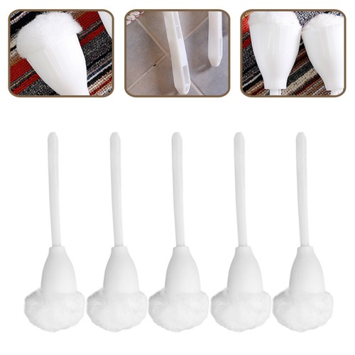 5 Pcs Toilet Brush Bowl Replacement Cleaning Bathroom Scrub Grout