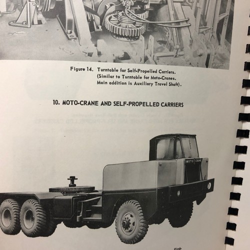 Vintage Thew Lorain Operation Manual Lorain Ohio Booklet - Picture 11 of 14