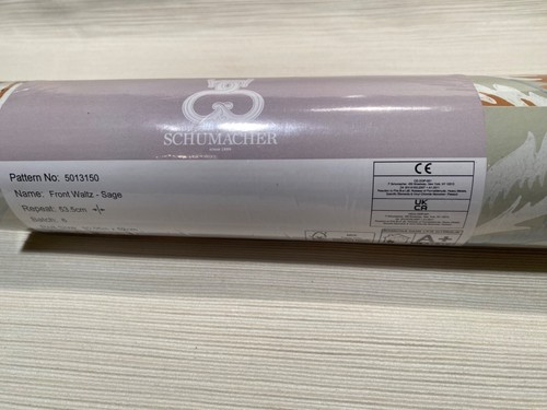 11YD Hobe Erwin SCHUMACHER Front Waltz 501350 Botanical Wallpaper $737 Retail - Picture 14 of 24