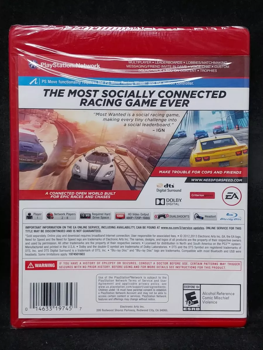 Need for Speed Rivals [ Greatest Hits ] (PS3) NEW 14633730333