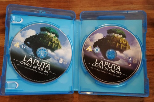 Laputa Castle In The Sky (Blu-Ray + DVD) Ghibli Studios - REGION B Anime RARE - Picture 3 of 4