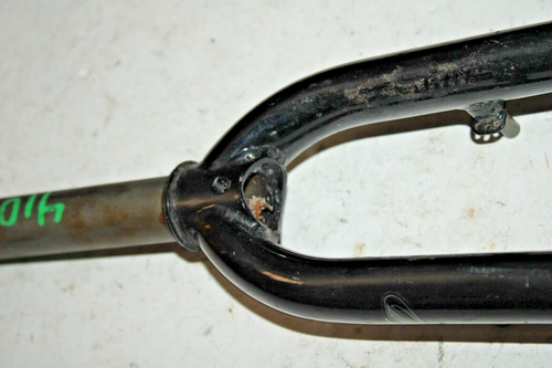Road Hybrid Bike Fork 700c 11/8" Threadless 235mm Black Steel Fast USA Shipping! - Picture 12 of 18