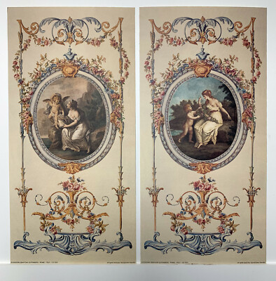 Edizioni Grafiche Gutenberg Blumentafel mit Cherubs