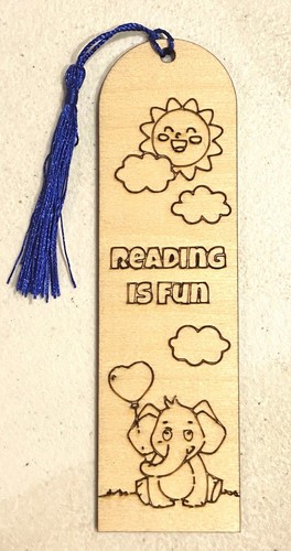 6" Wood Bookmarks - Kid's - Bild 4 von 4