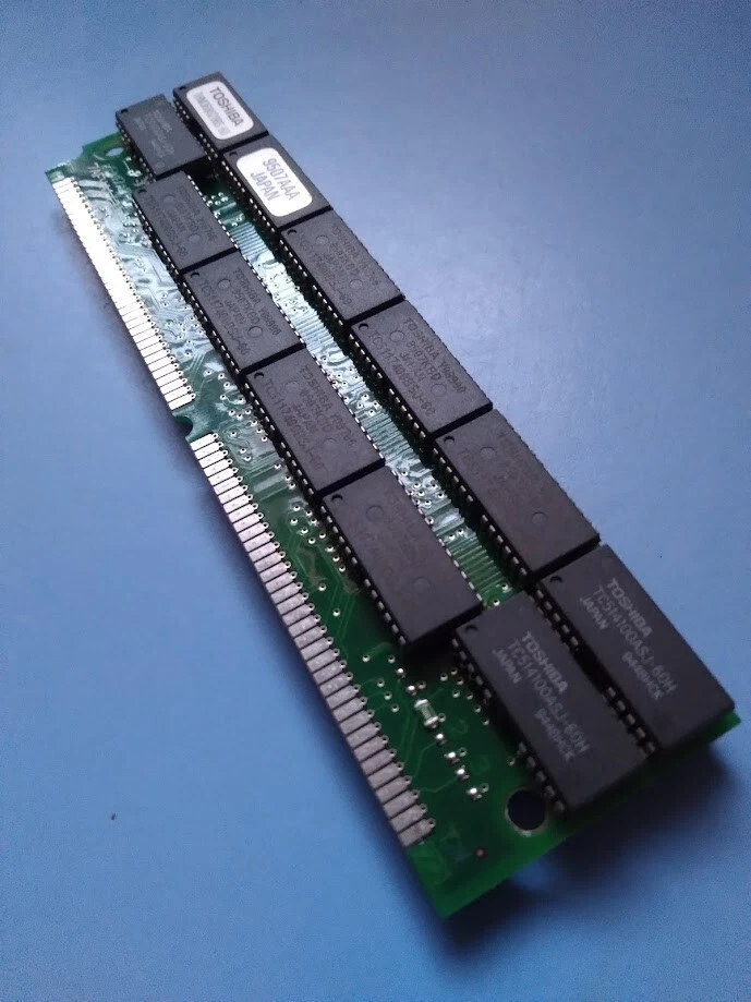 Toshiba THM368020BS-60 SIMM-32M-72-P – Rare 32MB Legacy Memory - For Classic PC - Image 2 of 4
