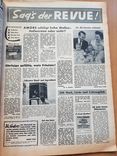 REVUE Illustrierte , Zeitschrift von 1959 / Nr. 1 - 52 zum Aussuchen - Picture 231 of 420
