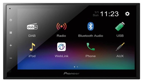 Pioneer DAB MP3 Bluetooth 2DIN USB Autoradio für Subaru Legacy Outback ab 09 - Bild 4 von 10